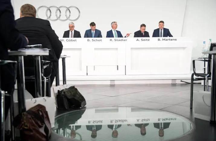 audi schuift nederlander naar voren