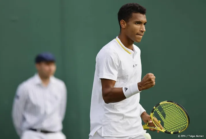 auger aliassime in eerste ronde wimbledon uitgeschakeld