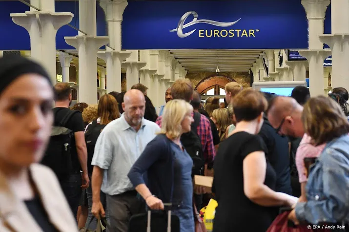 augustus was drukste maand ooit voor eurostar