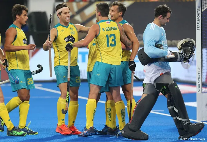australische hockeyers eenvoudig naar brons