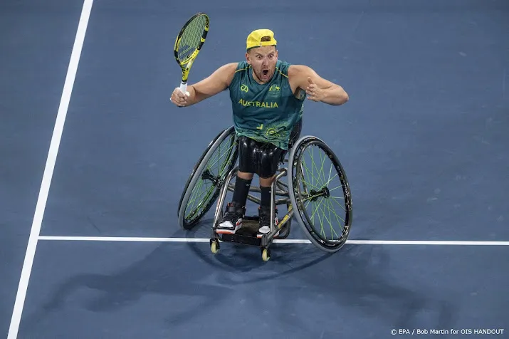 australische rolstoeltennisser alcott stopt na golden slam