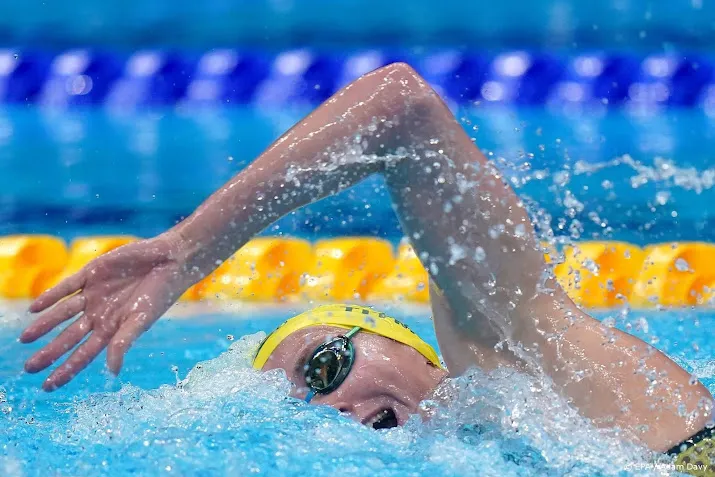 australische zwemster titmus onttroont ledecky ook op 200 vrij