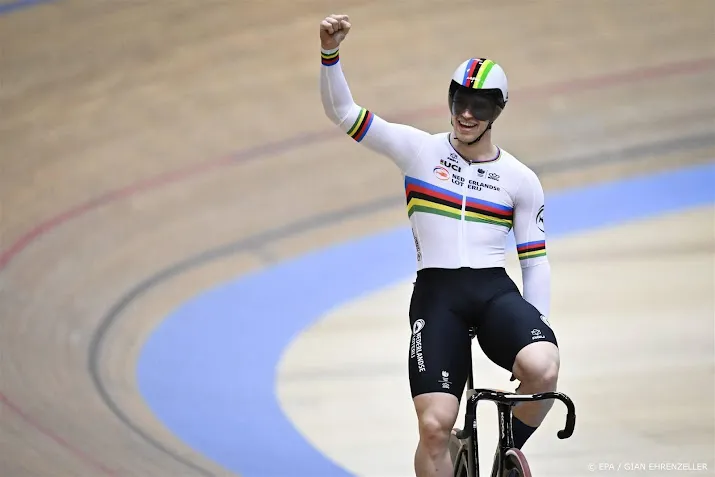 baanrenner lavreysen pakt ook europese titel op keirin
