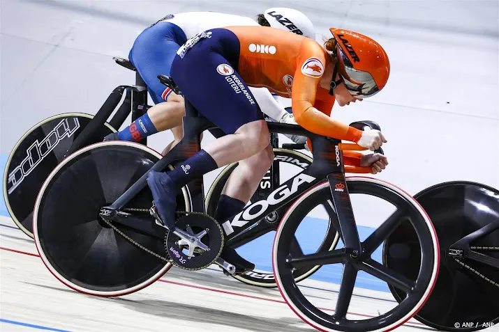 baanrenster van de wouw pakt bij ek brons op keirin
