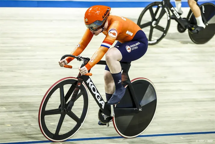 baansprintster van de wouw uitgeschakeld in kwartfinales ek