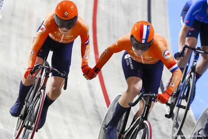 baanwielrenners blijven bij nations cup steken op een medaille