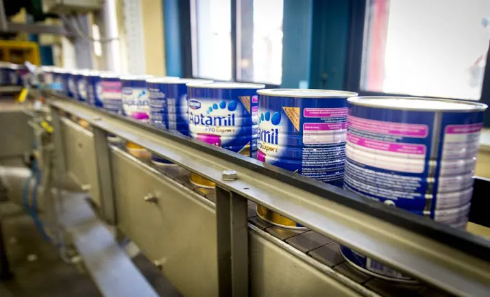 babyvoeding stuwt resultaten danone