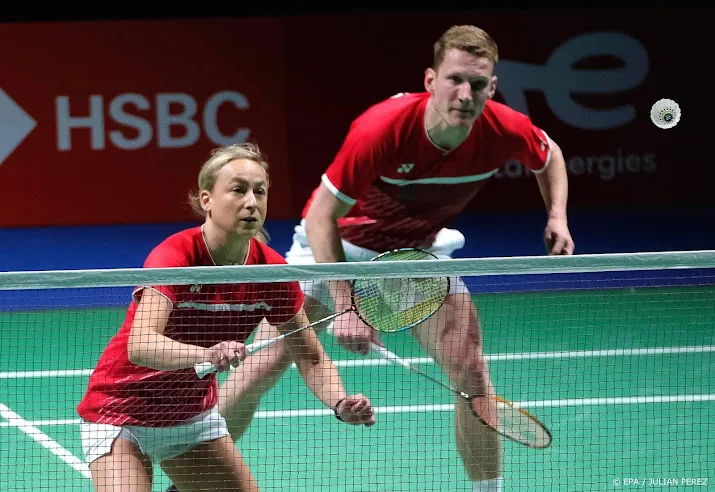 badmintonduo piek en tabeling naar tweede ronde ek