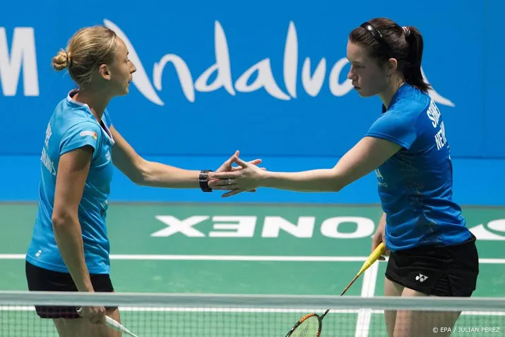 badmintonduo piek seinen in kwartfinales swiss open