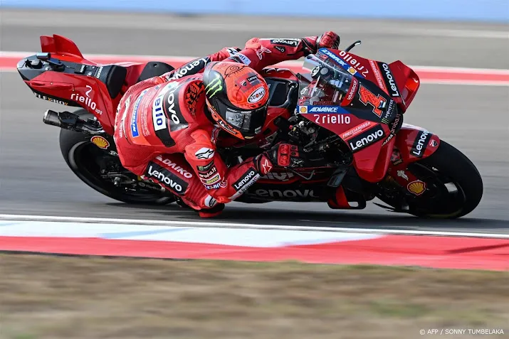bagnaia herovert koppositie motogp na crash martin in indonesie