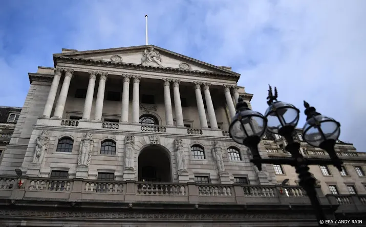 bank of england laat beleid onveranderd