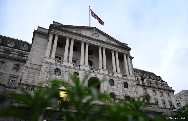 bank of england verhoogt rente opnieuw met 05 procentpunt