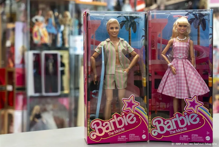 barbieverkopen lager bij speelgoedmaker mattel