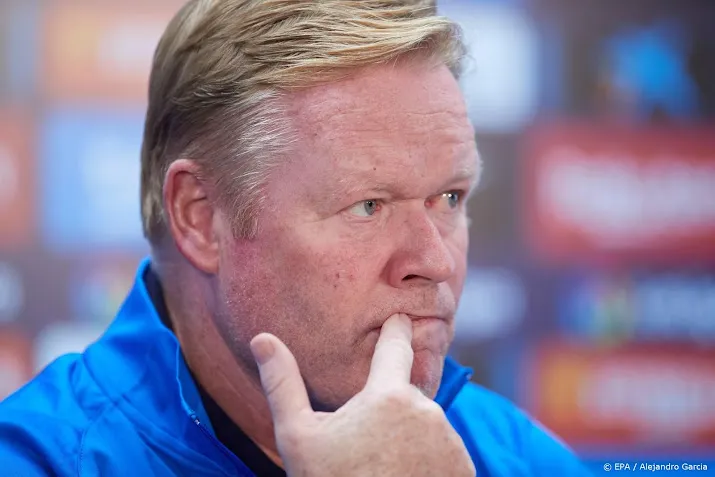 barcelona breekt met trainer ronald koeman