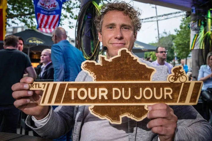 bart nolles nieuwe presentator tour du jour