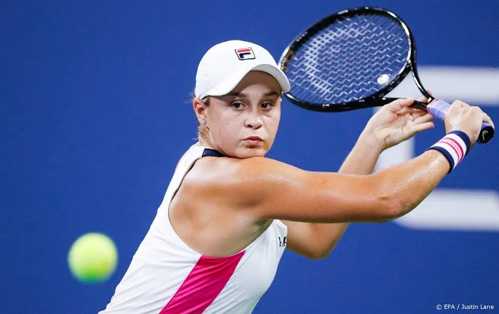 barty als eerste zeker van wta finals
