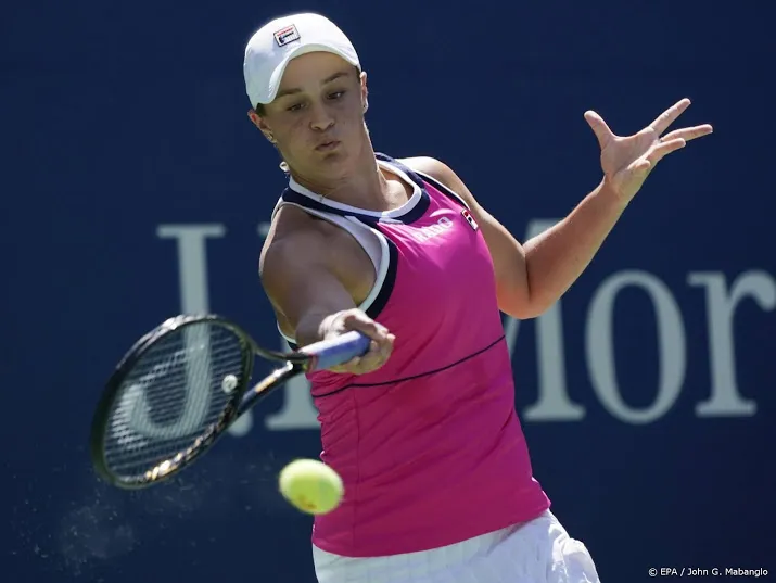 barty opnieuw in vierde ronde in new york