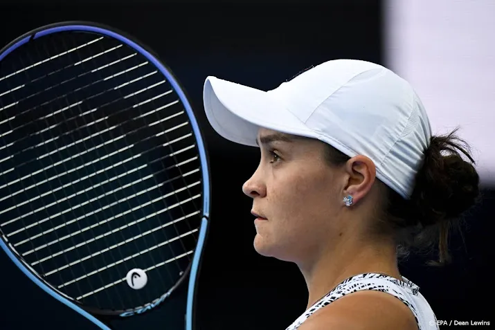 barty voor het eerst gebroken maar verslaat anisimova