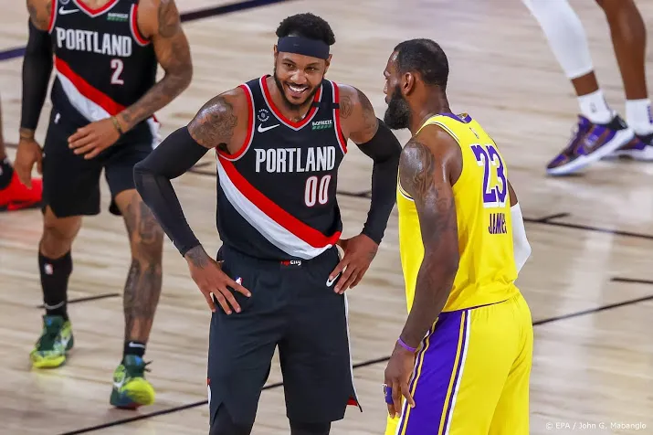 basketballer anthony in top 10 topscorersklassement nba