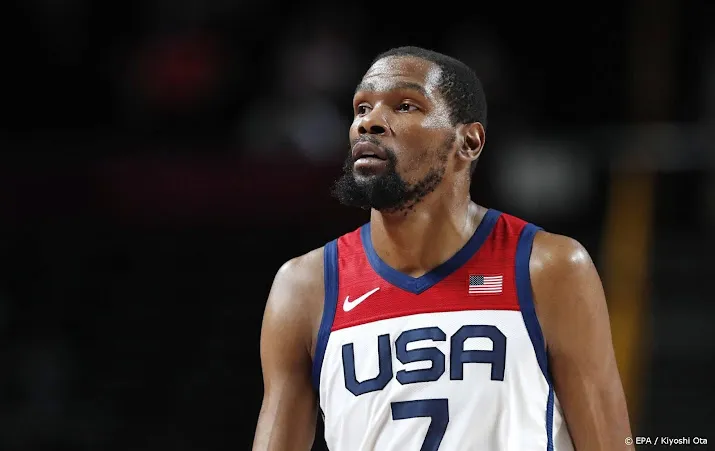 basketballer durant drie weken aan de kant met enkelblessure