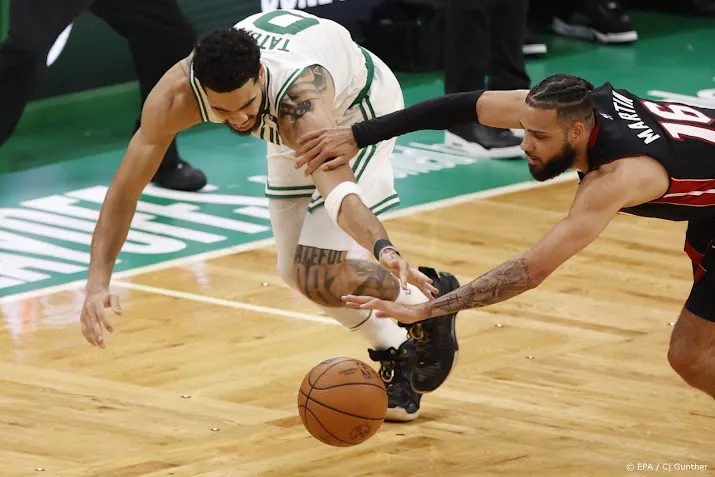 basketballers boston celtics weer naast miami heat