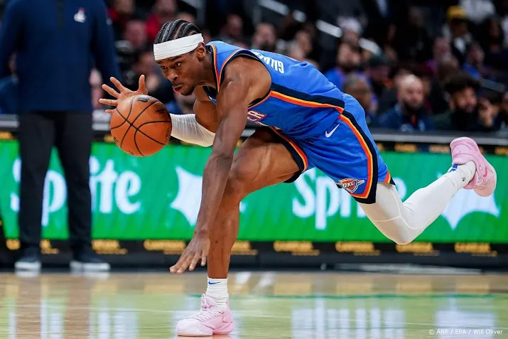basketballers city thunder pas in extra tijd langs raptors