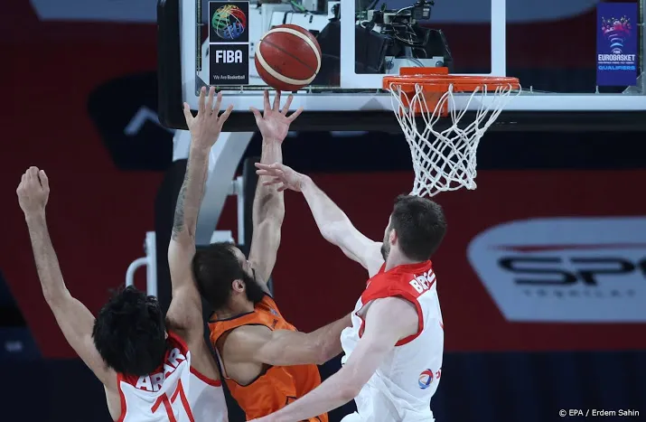 basketballers in ek kwalificatie weer naar turkije