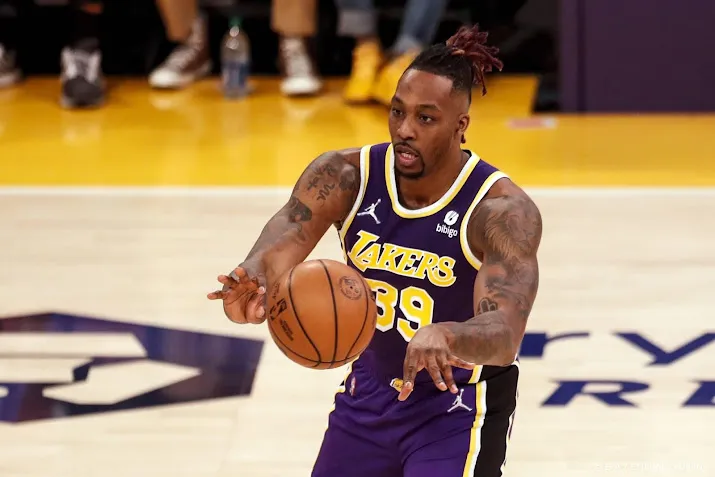 basketballers la lakers lopen play offs in nba mis