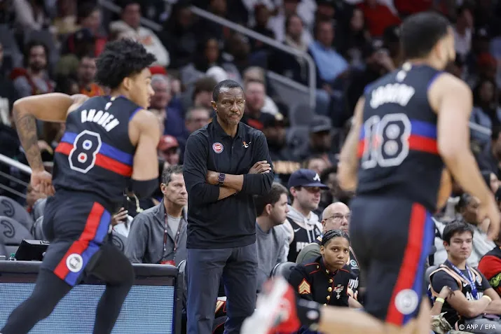 basketballers pistons lijden 25e nederlaag op rij in nba