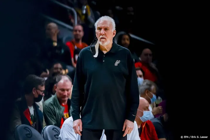 basketballers spurs uitgeschakeld voor play offs nba