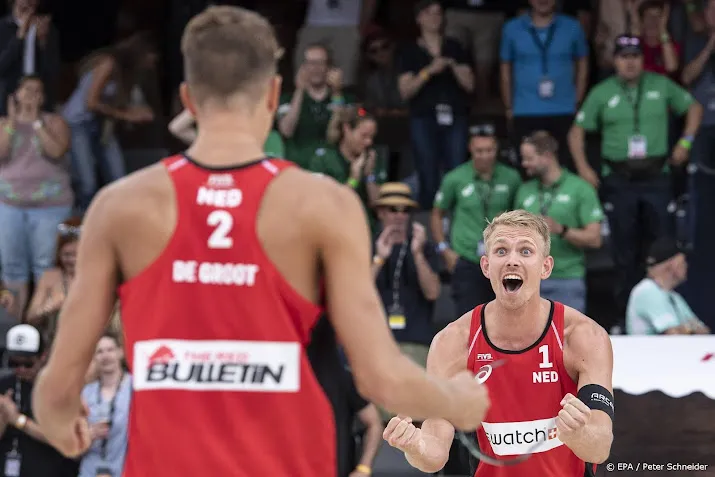 beachkoppel boermans de groot naar finale ek