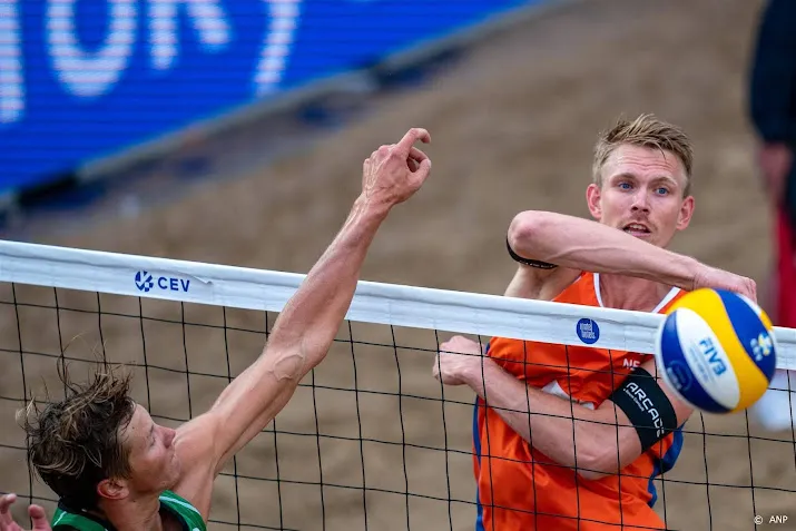 beachvolleybalduo boermans de groot verliest van wereldkampioen