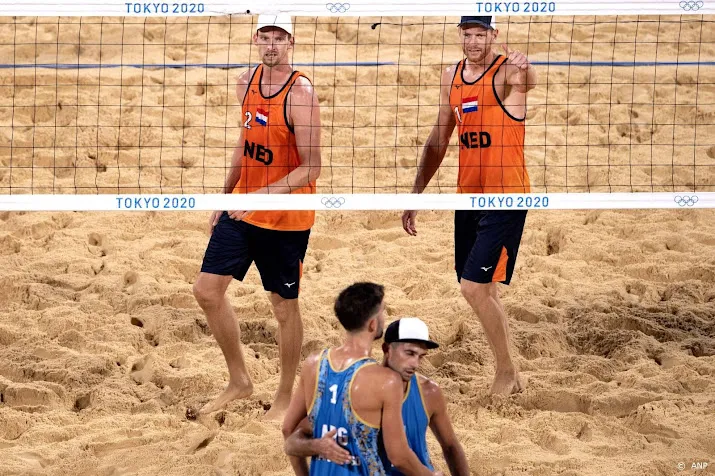 beachvolleybalduo brouwer meeuwsen verliest opnieuw van cerutti