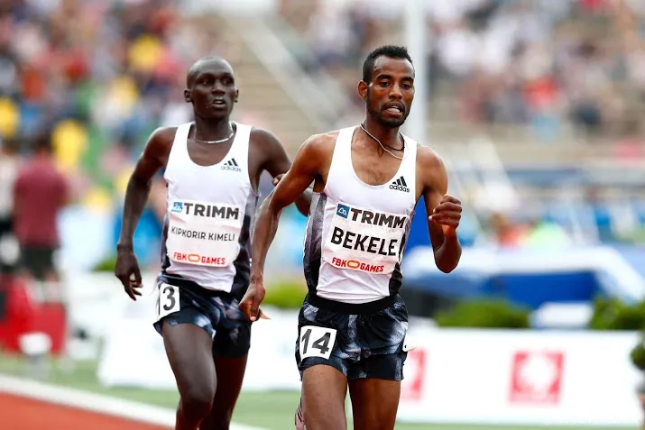 bekele blijft af van record bekele