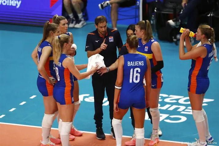 belangrijke zege volleybalsters op duitsland in nations league