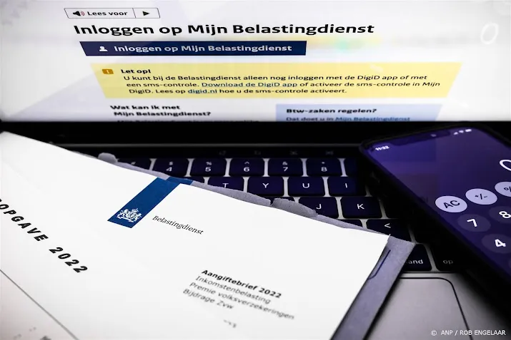 belastingdienst heeft 22 miljoen aangiften binnen