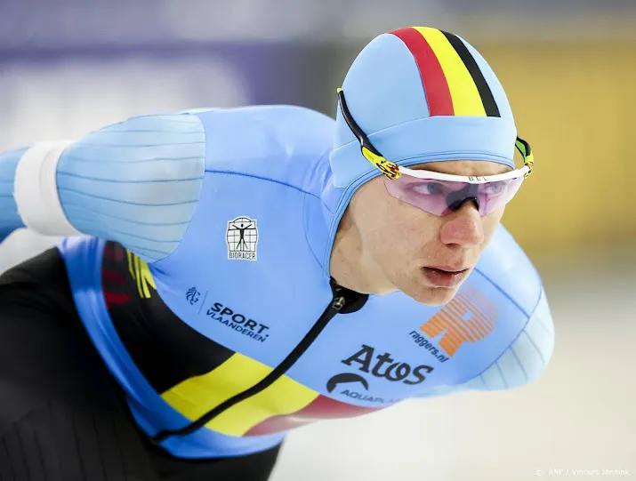 belgische schaatser swings met vertrouwen naar winterspelen