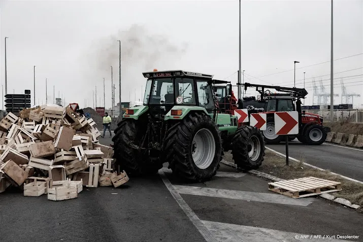 belgische supers waarschuwen voor tekorten door boerenprotest