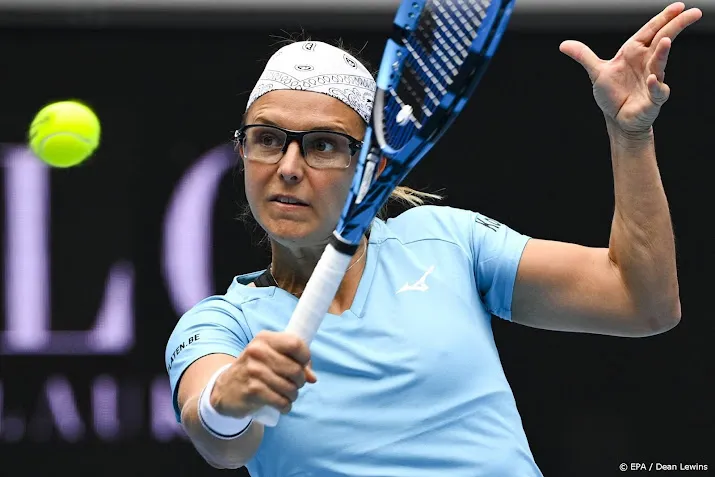 belgische tennisster flipkens beeindigt loopbaan