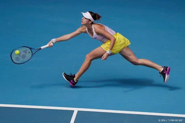 bencic naar derde ronde na winst op ostapenko