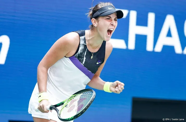bencic stoot door naar halve finales
