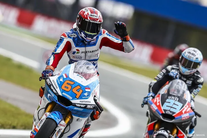 bendsneyder achtste in kwalificatie moto2 bij tt assen