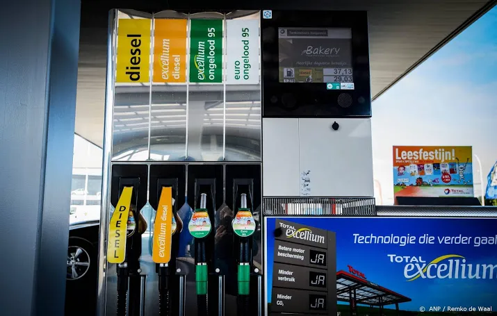 benzineprijs dubbeltje onder record