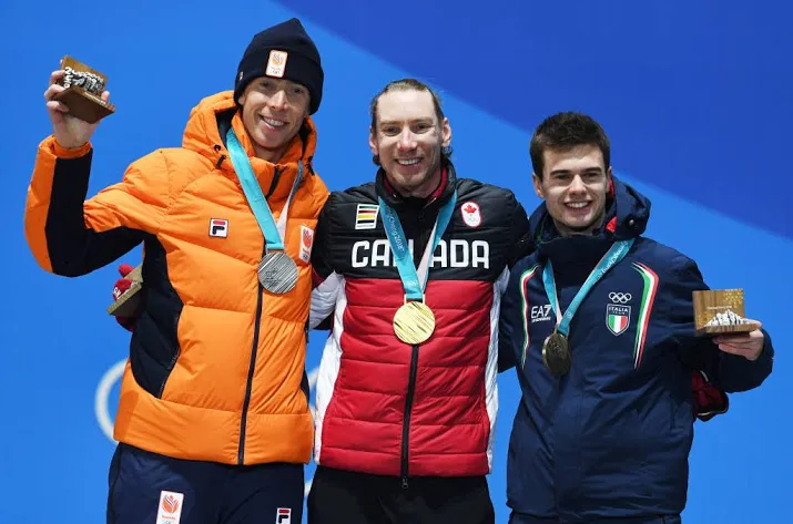 bergsma heeft zijn zilveren medaille