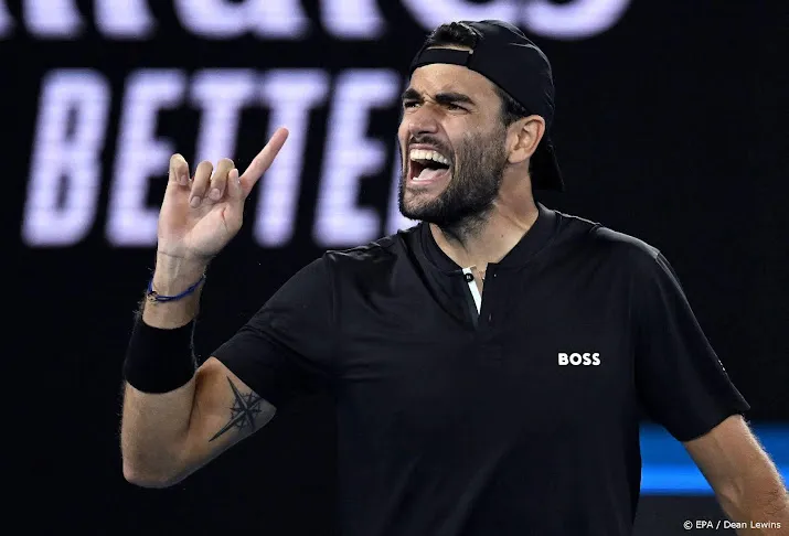 berrettini via winst in vijf sets op monfils naar halve finales