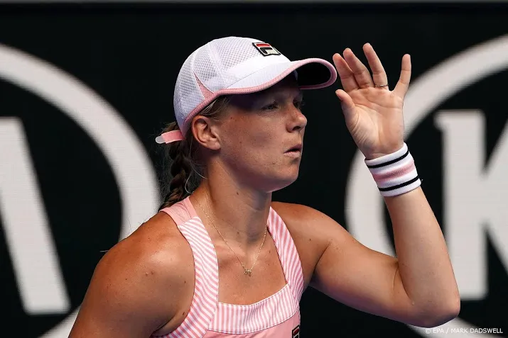 bertens blijft steken in tweede ronde