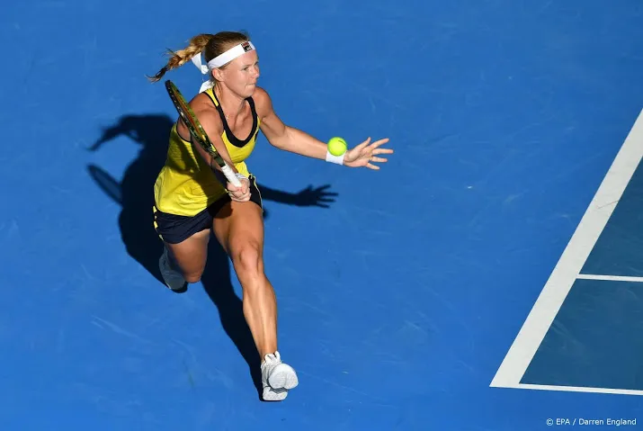 bertens en schuurs stranden in eerste ronde