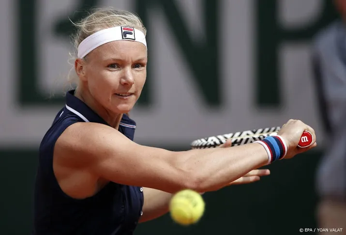 bertens goed gevecht zonder al te goed tennis
