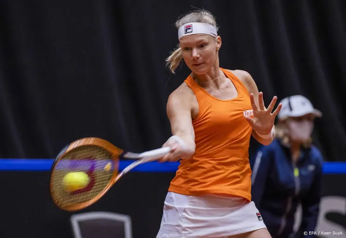 bertens niet naar tennistoernooi van stuttgart