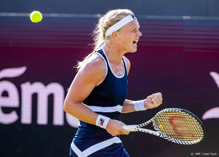 bertens ook in dubbel naar laatste vier
